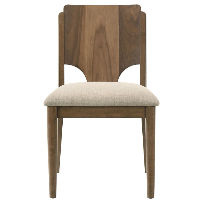 Graham - Upholstered Dining Side Chair (Set of 2) - Walnut