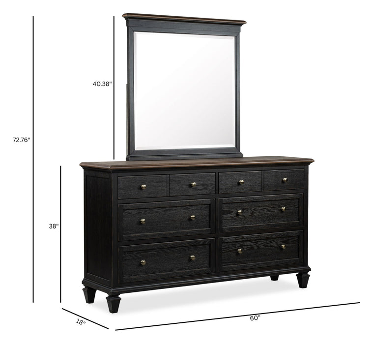 Surrey - Double Drawer Dresser