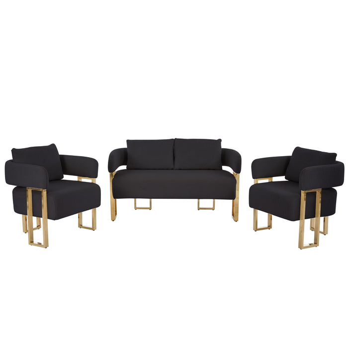 Decorative Upholstered Side Chair For Living Room