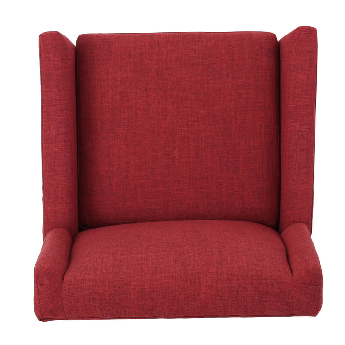 Modern Accent Chair With Padded Cushion Seat