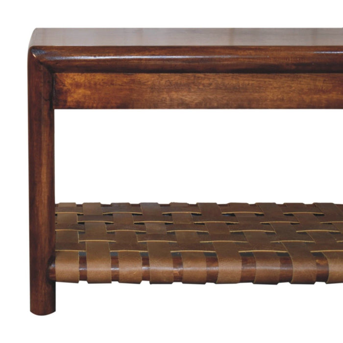 Regency - Woven Bench - Brown