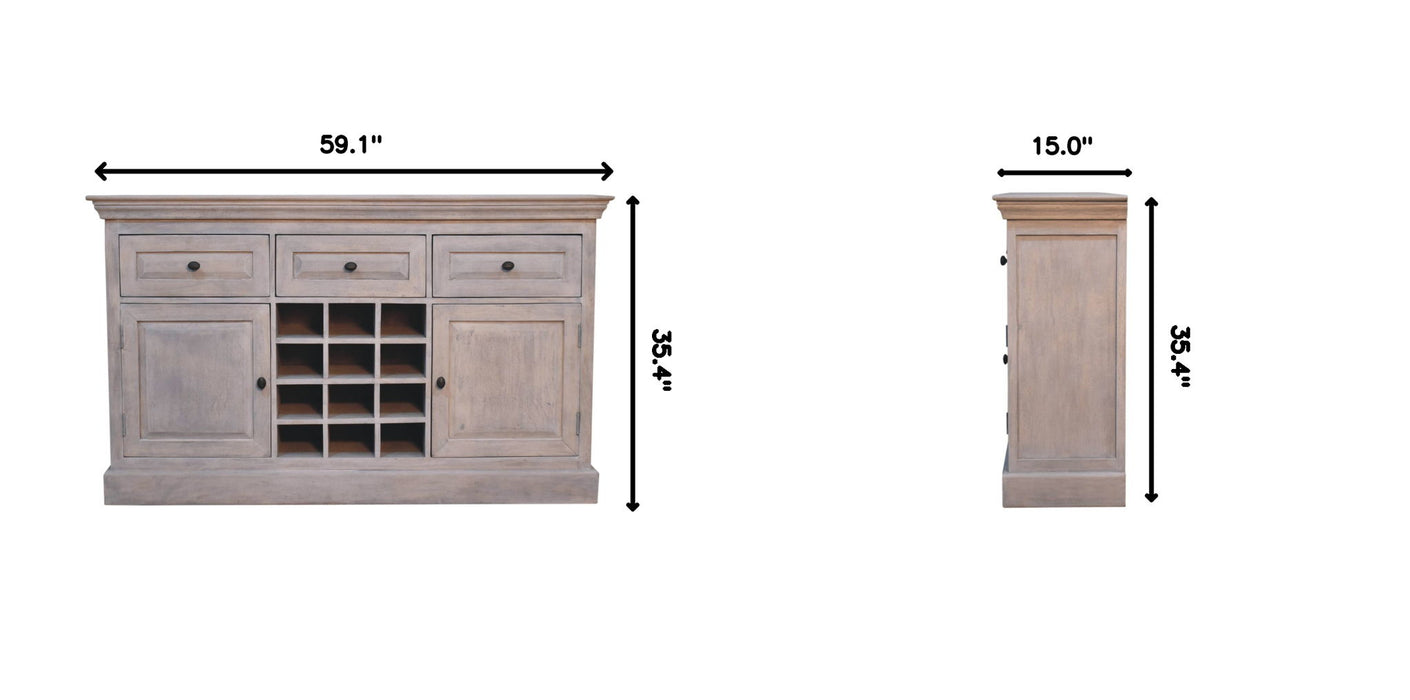 Acid - Wine Storage Unit - Gray Ash