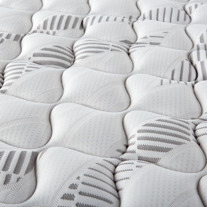 Hayes Twin Firm Tight Top Hybrid Mattress White