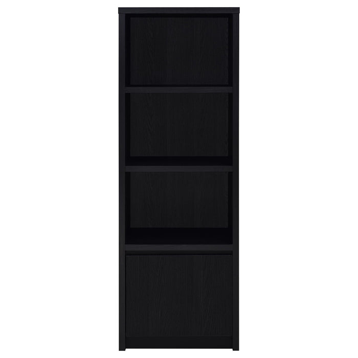 Winfield 3-shelf Media Tower Entertainment Pier Black