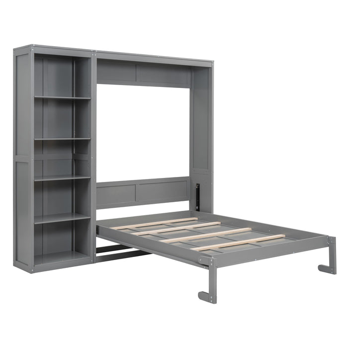 Murphy Wall Bed With Shelves