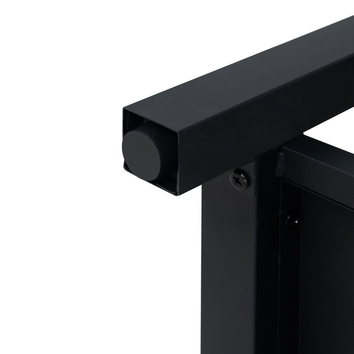 Modern Freestanding Bathroom Vanity With Ceramic Sink, Hot And Cold Faucet, Storage Cabinet & Open Shelf