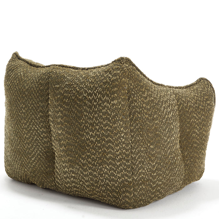 Comfortable Chenille Sofa Chairs With Highly Resilient Foam For Living Rooms And Bedrooms