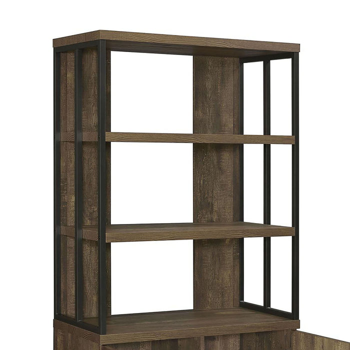 Herringbone - 2 Door - Brown