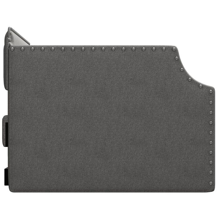 Upholstered Daybed With Trundle