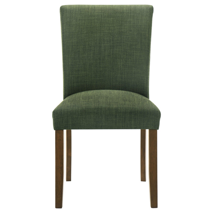 Paxton Upholstered Dining Side Chair Green (Set of 2)