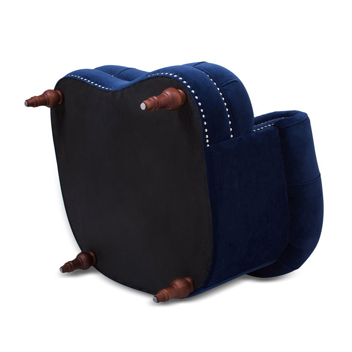 La Rosa - Victorian Tufted Upholstered Accent Chair