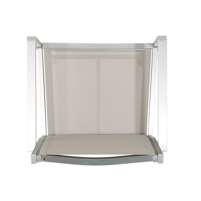 Outdoor Rust Proof Aluminum Barstools (Set of 2)