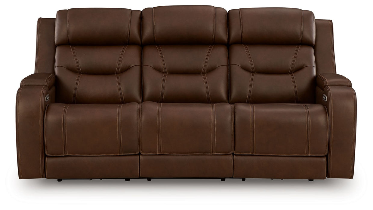 Knightington - Power Reclining Sofa With Audio Seating