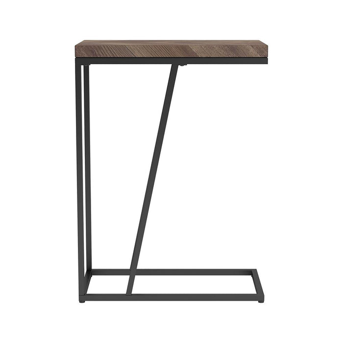 Herringbone Accent Table