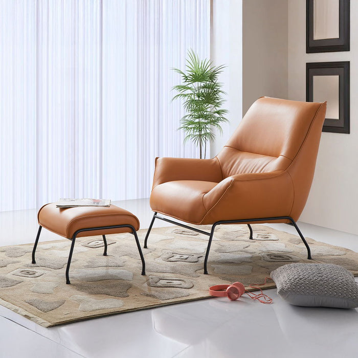 Jabel - Accent Chair & Ottoman