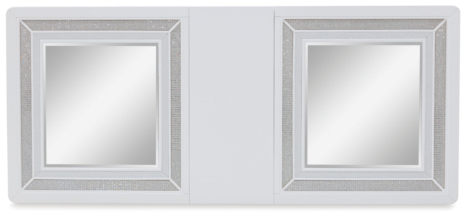 Chalanna - Rectangular Dining Room Extension Table - White