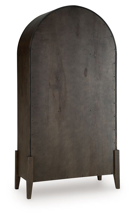 Benhall - Accent Cabinet - Dark Brown