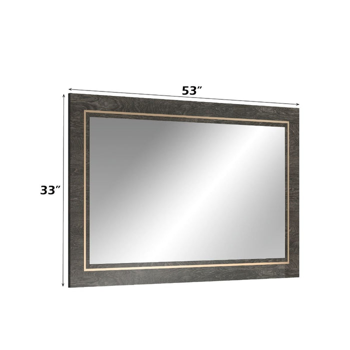 Venezia - Accent Mirror - Gray