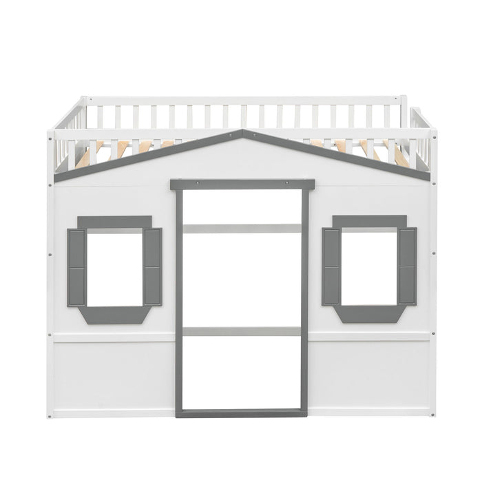 Elegant House Loft Bed With Ladder