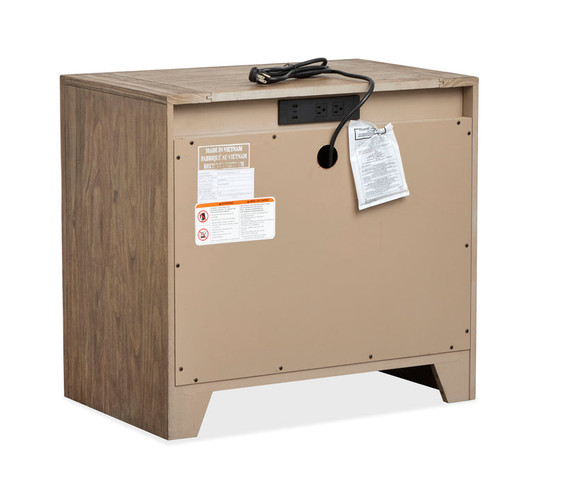 Westbourne - Drawer Nightstand - Dark Umber