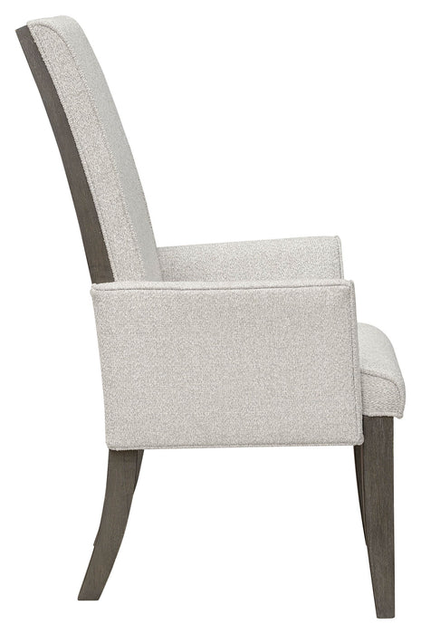 Anderson Park - Upholstered Arm Chair (Set of 2) - Moose Trail / Frontier Brown