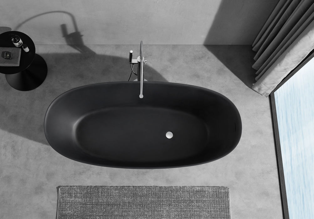 Artificial Stone Bathtub - Gray