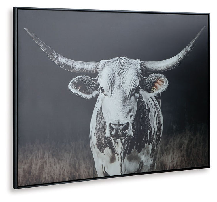 Harlandale - Wall Art - Black / White / Brown