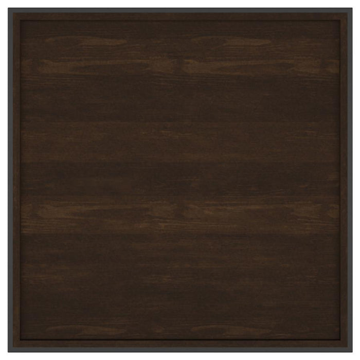 Fulton - Square - Mango Wood Coffee Table - Dark Brown