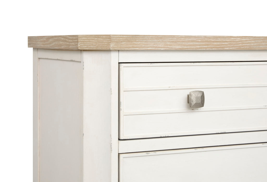 Echo Isles - Drawer Chest - Sea Pearl And Driftwood