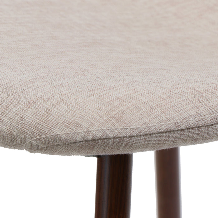 Elegant Dining Chair Set With Fabric