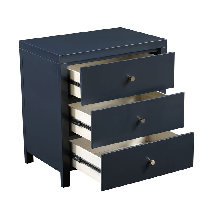 Nevarre - 3 Drawer Nightstand