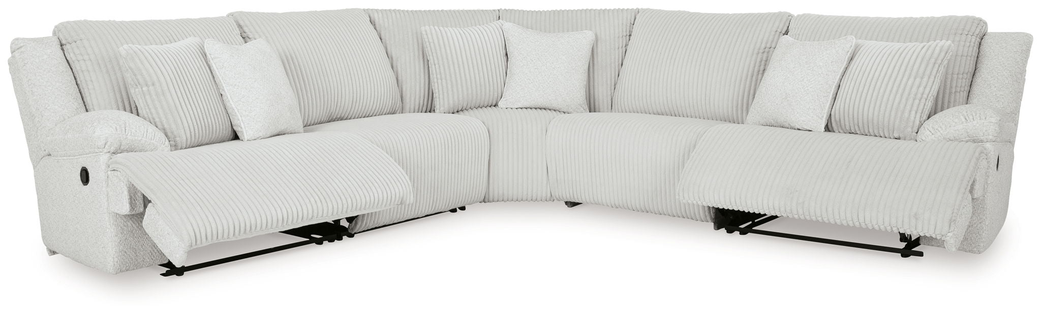 Top Tier - 5 Piece Reclining Sectional