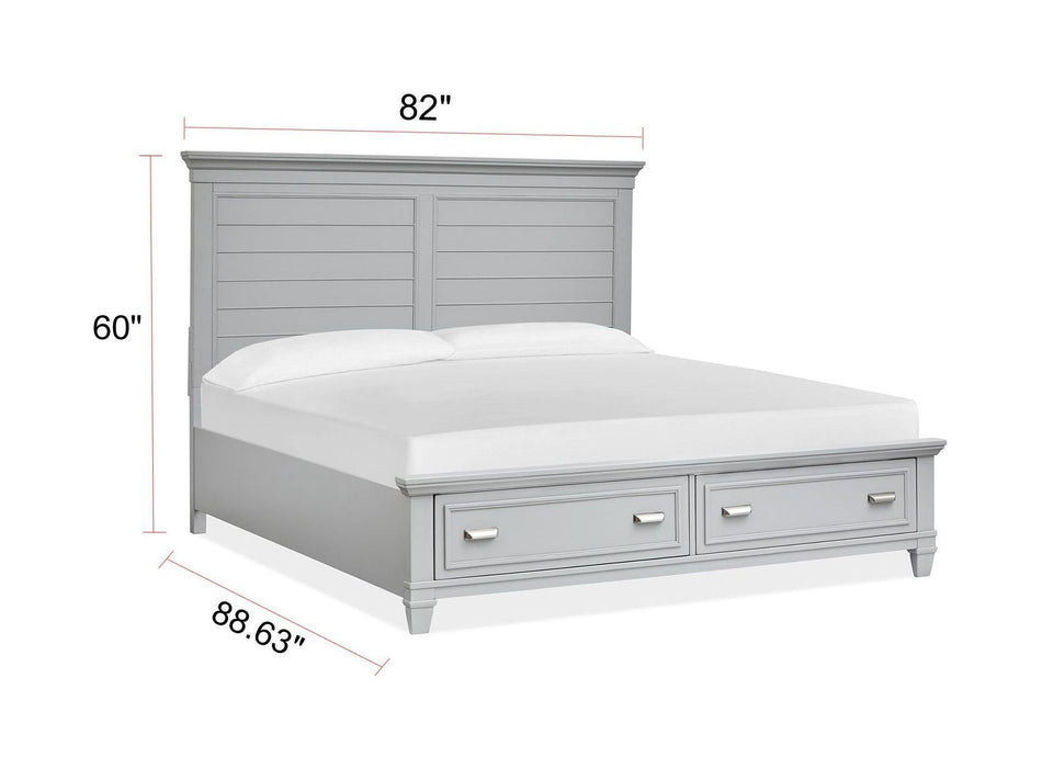 Charleston - Panel Storage Bed