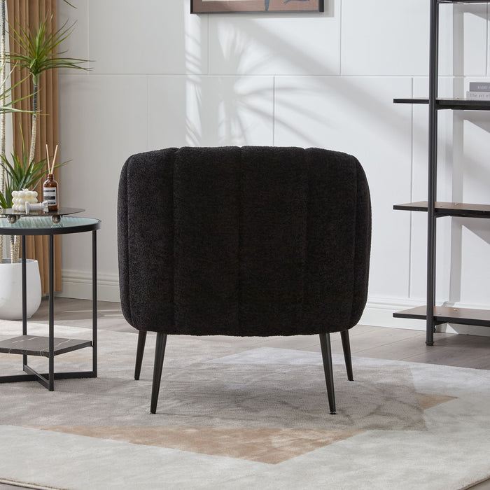 Vanity Barrel Accent Lounge Chair