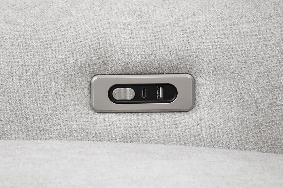 Sylmar - Chenille Power Reclining Sofa Set