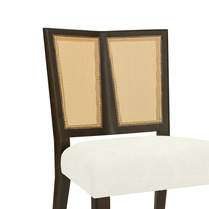 Rattan Dining Chair Without Arms (Set of 2)