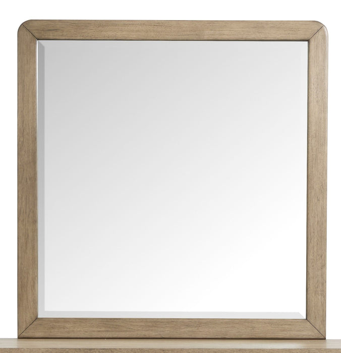 Thorne - Portrait Mirror - Amber Brown
