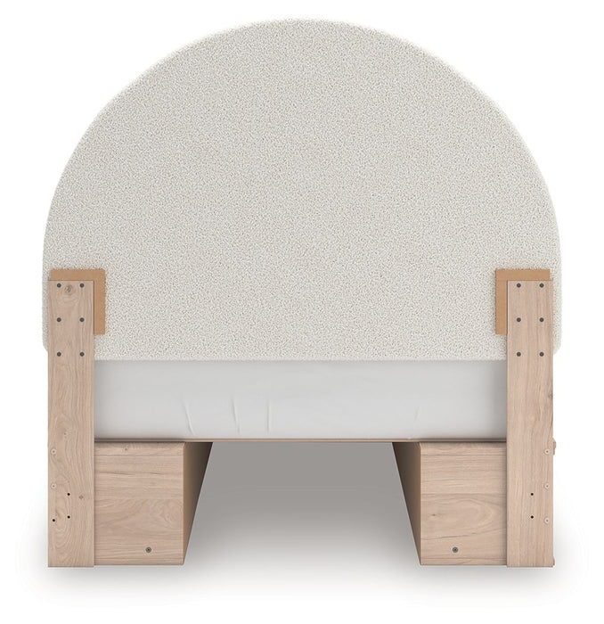 Arloster - Upholstered Panel Bed
