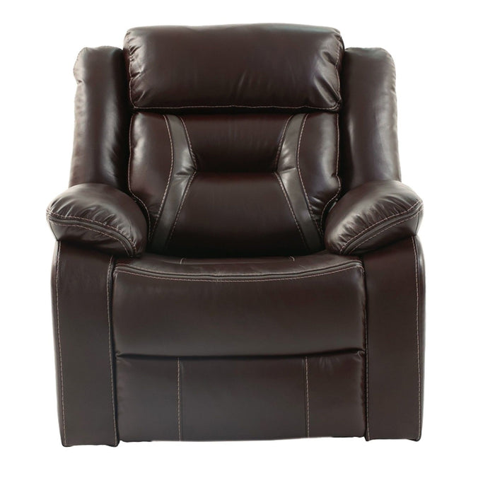 Modern Recliner With Pillow Arms And Headrest