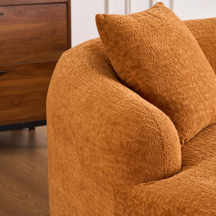 Combined Sofa With 4 Pillows