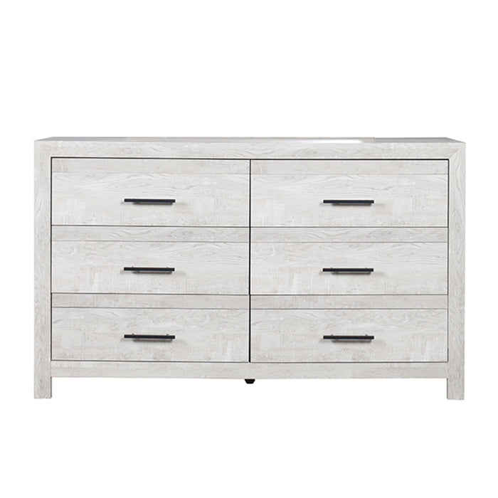 6 Drawer Dresser - Natural / Rustic