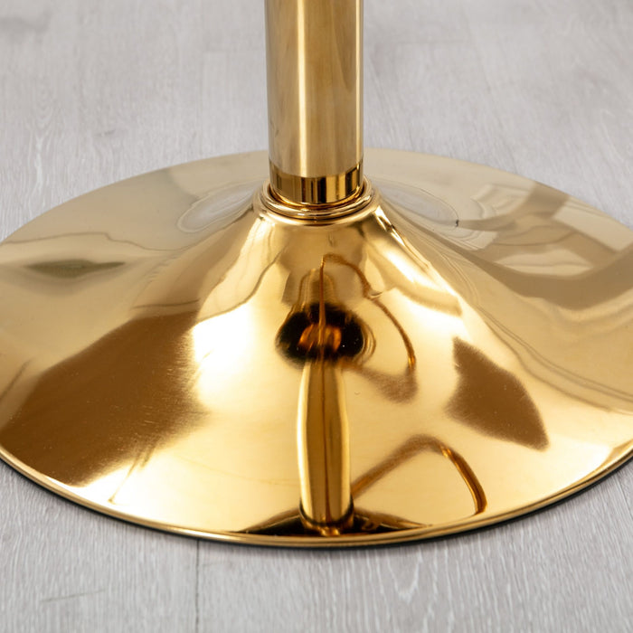 Unique Design Bar Chair, 360 Degree Rotation, Adjustable Height, Suitable For Dining Room And Bar