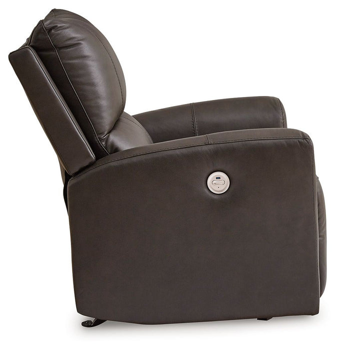 Boxmere - Power Rocker Recliner - Storm