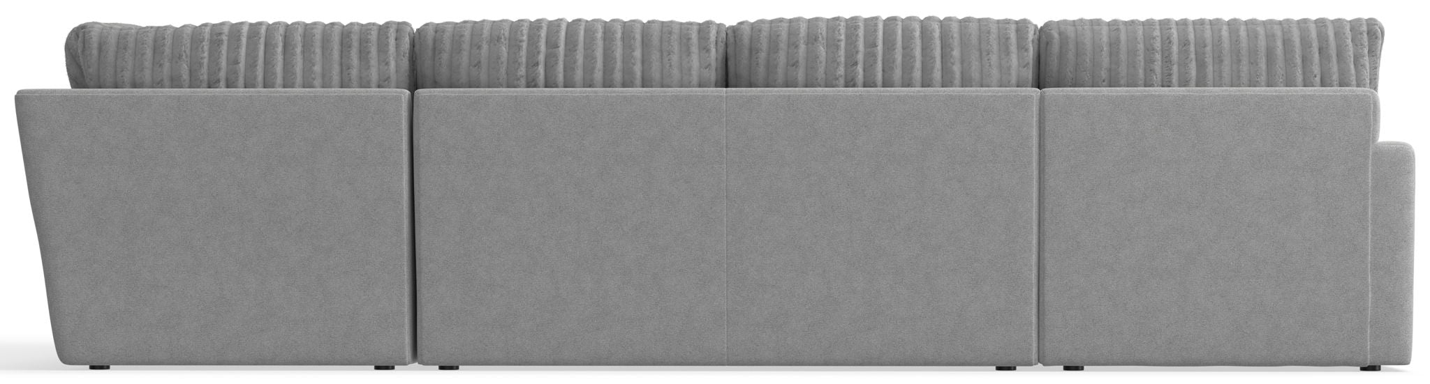 Titan - Sectional With Comfort Coil Seating, Cocktail Ottoman And Accent Pillows Included