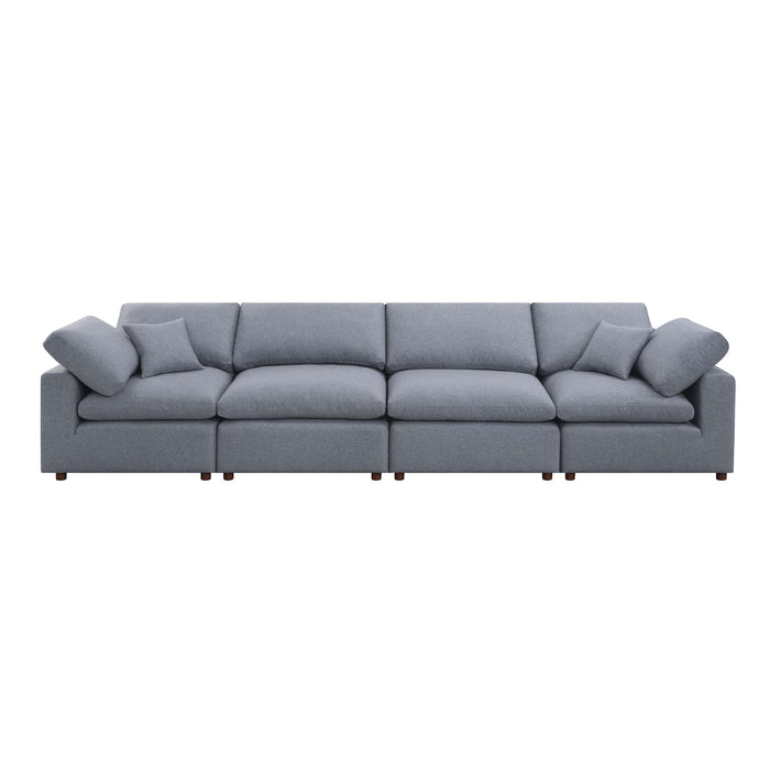 Modern Modular Sectional Sofa Set, Self Customization Design Sofa, Gray