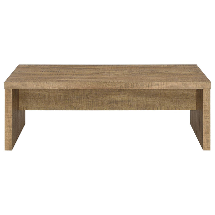 Lynette 2-piece Rectangular Coffee and End Table Set Mango