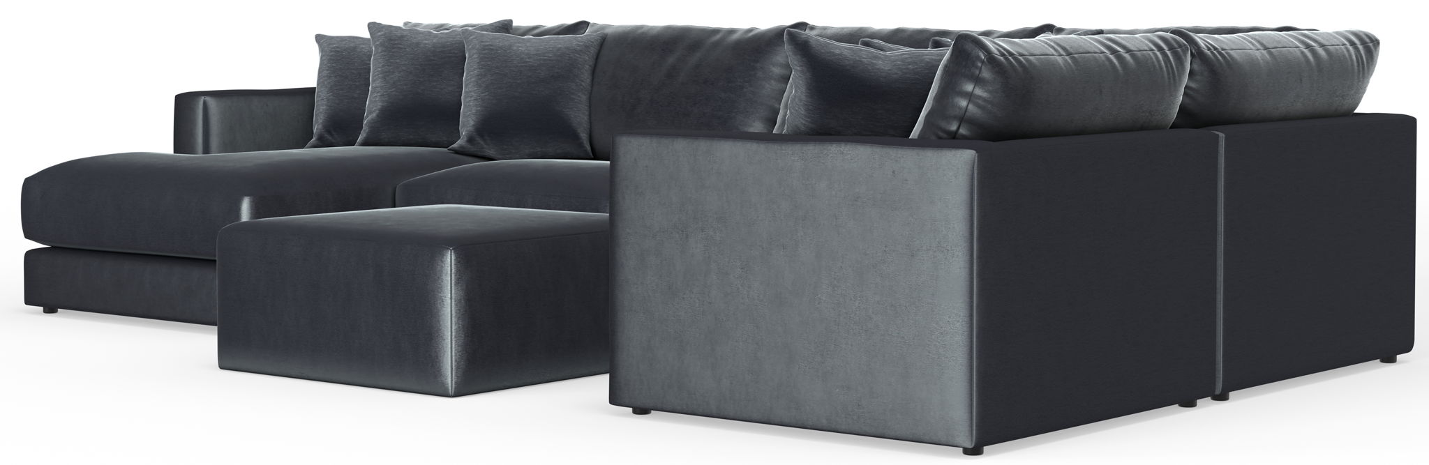 Remington - Modular Sofa And Cocktail Ottoman