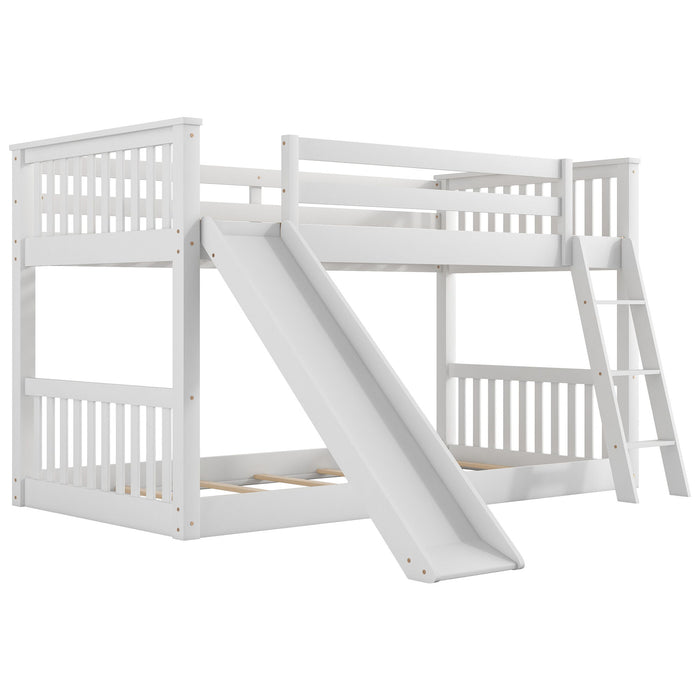 Bunk Bed & Convertible Slide And Ladder