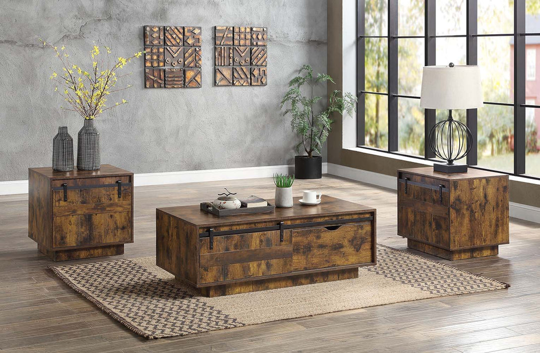 Bellarosa - Coffee Table Same As 88040) - Rustic Oak