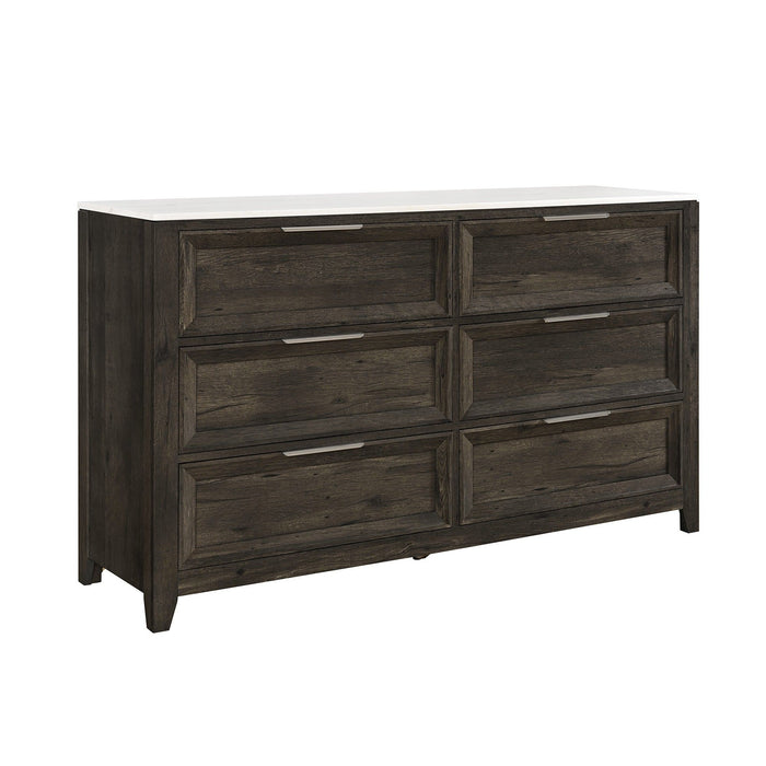 Melissa - 5 Piece Storage Bedroom Set With Padded Headboard